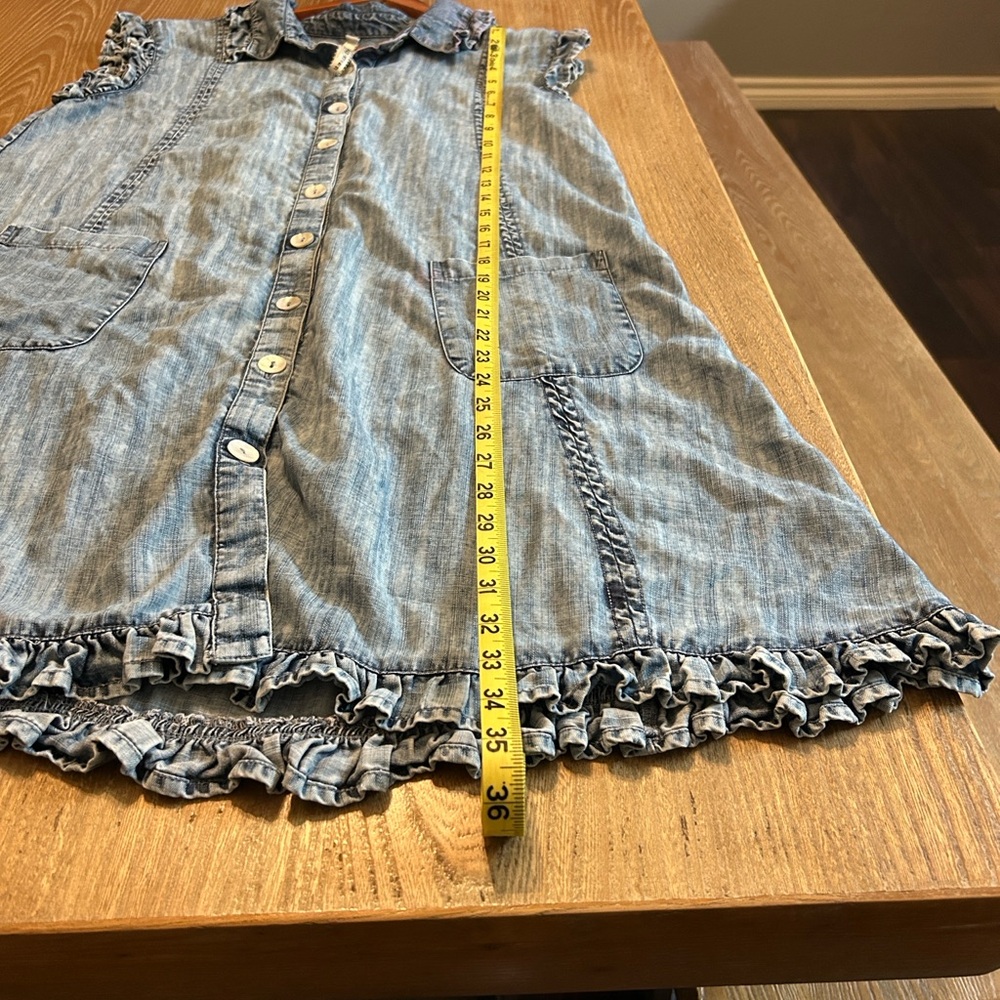 Uncle Frank Blue Denim Midi Dress - Picture 7 of 7